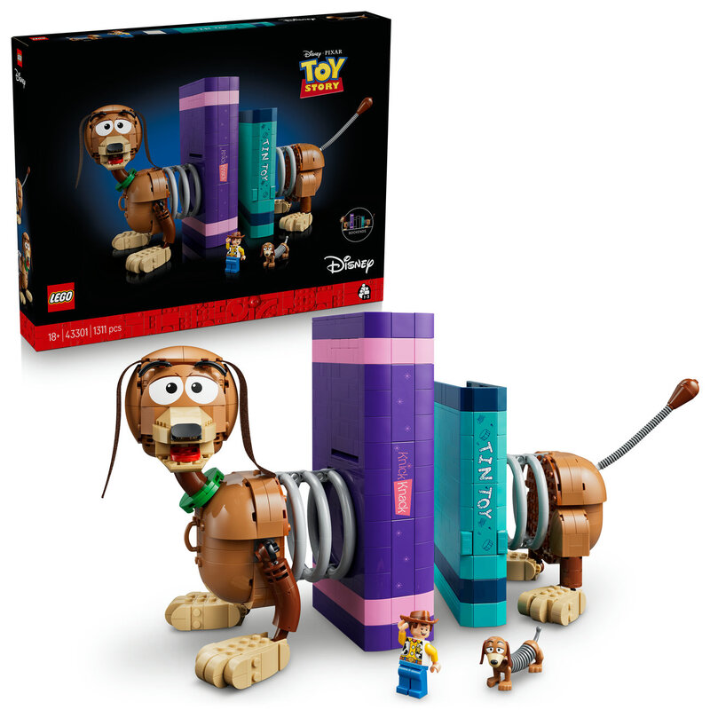 LEGO Disney Pixar 43301 Serre-livres Zigzag de Toy Story