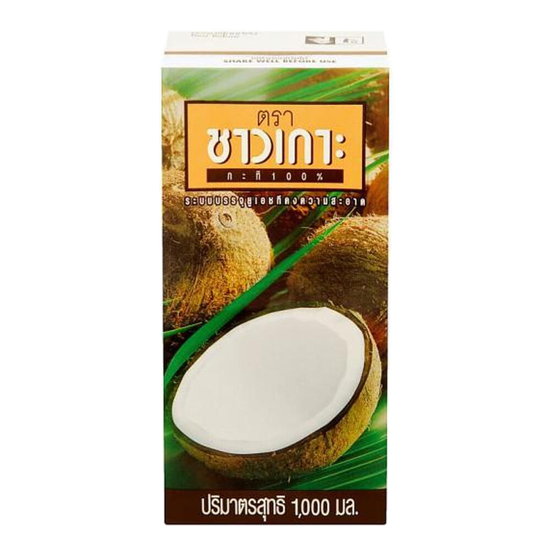 Chaokoh Kokosmelk Tetra Pak (18% vet) 1 L