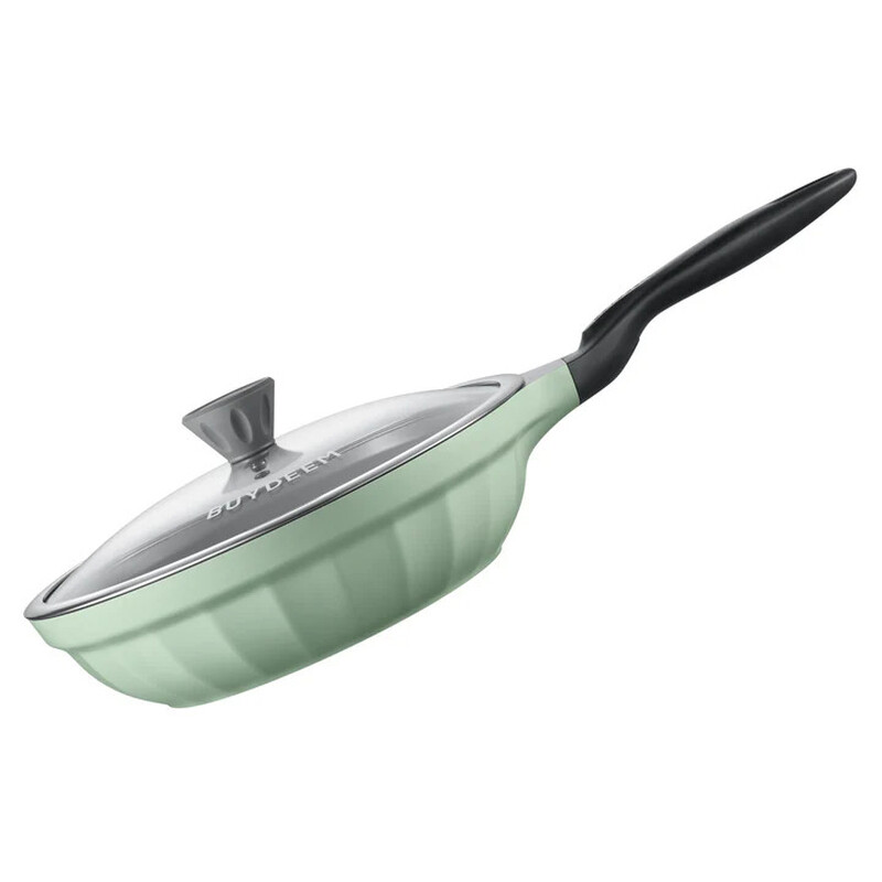 Buydeem Ceramic Nonstick Frying Pan, 3.6Qt