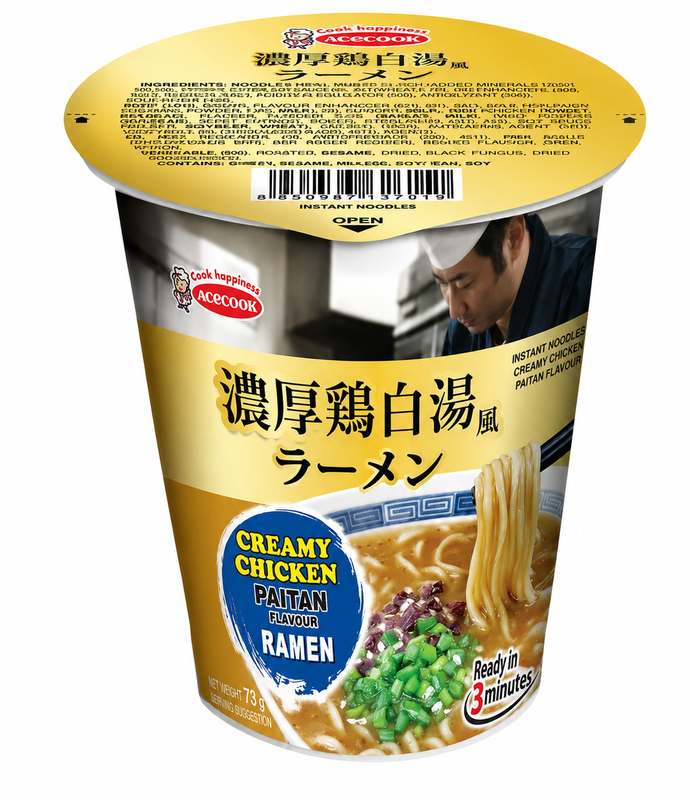 ACECOOK IPPIN INS NOODLE IN CUP CREAMY CHICKENPAITAN 73G