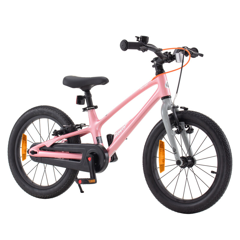RoyalBaby + Kids Fahrrad + EZ Shark + 18 Zoll Pink, Nettogewicht 7 kg