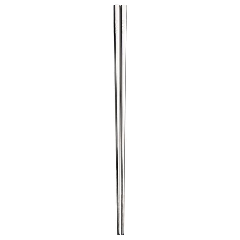 Stainless Steel Chopsticks Reusable Lightweight 304 Metal Chopsticks Dishwasher Safe