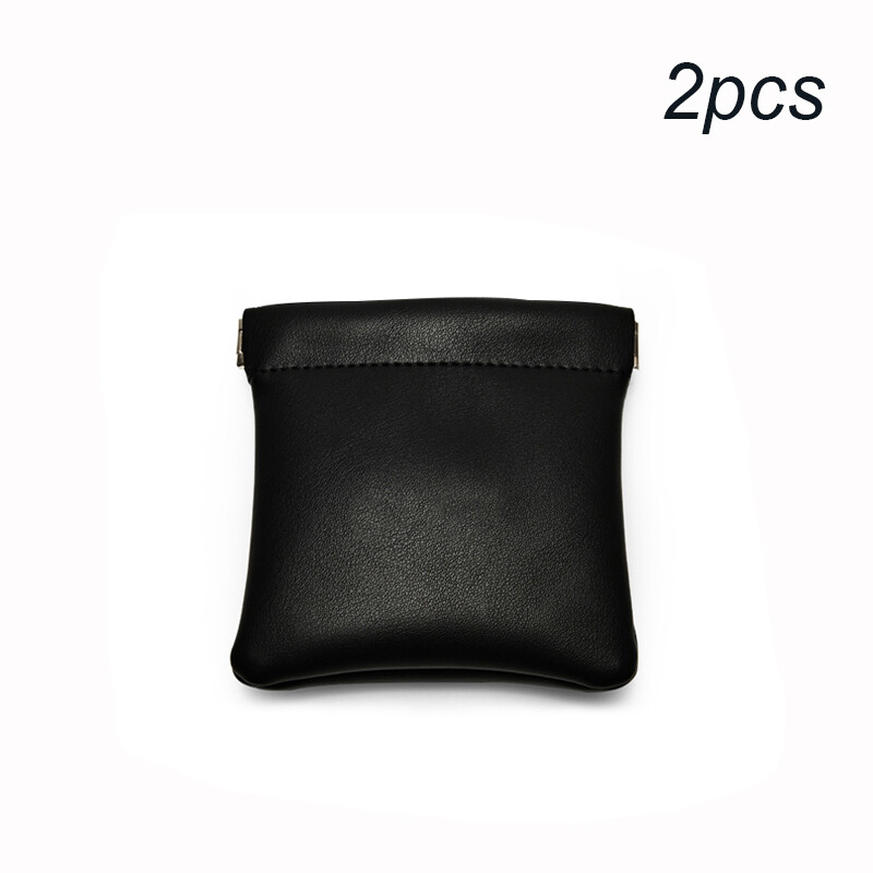 2pcs PU Leather Travel Jewelry Bag Pouch Christmas,Wedding Party Favor Gift Bags,Brac