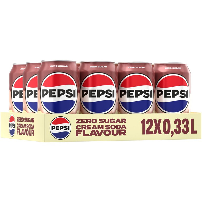 PEPSI Zero Cream Soda 12x330 ml