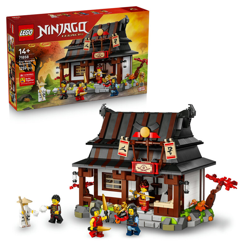 Lego Ninjago 71858 Four Weapons Blacksmith 15Th Anniversary