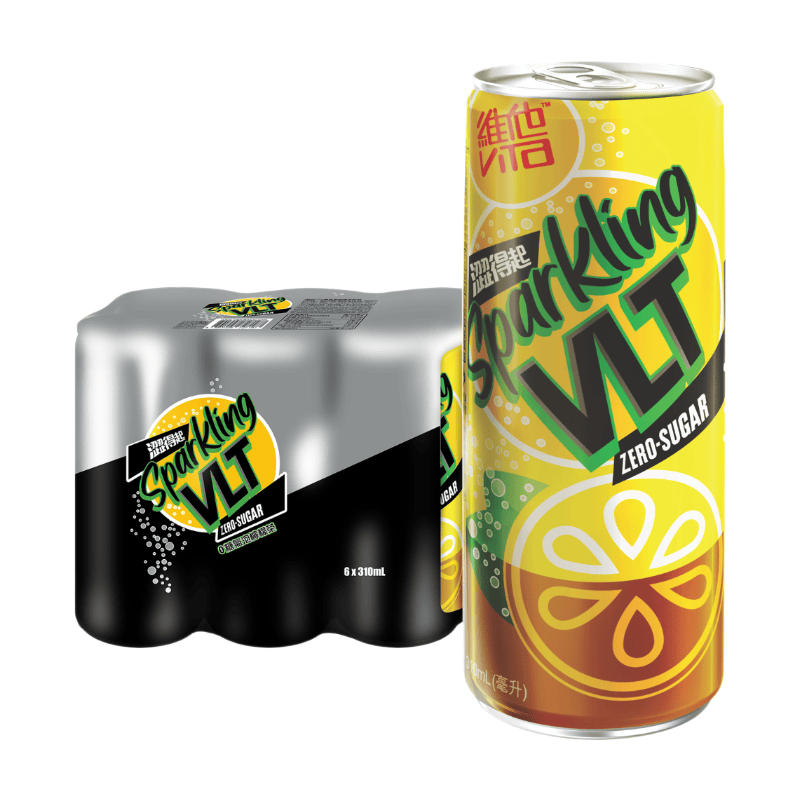 Vita Suikervrije bruisende citroenthee 6 x 310 ml