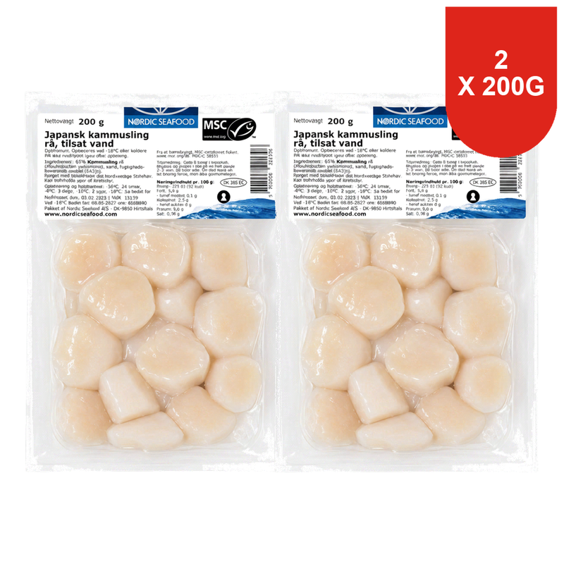 Sint-Jakobsschelpen 200 g x 2