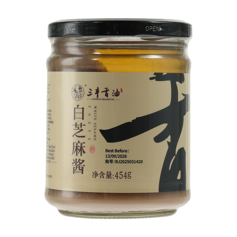 Sanfeng Weiße Sesamsauce 454g