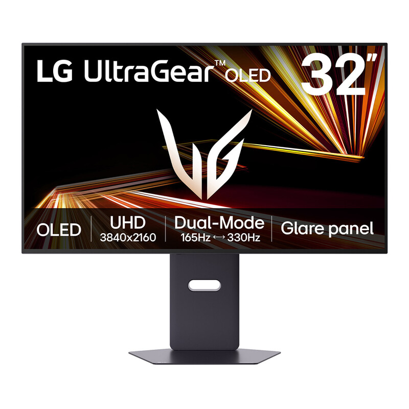 UltraGear 32GX850A-B 32-inch OLED 4K UHD,Dual Mode (Max 330Hz) Gaming Monitor