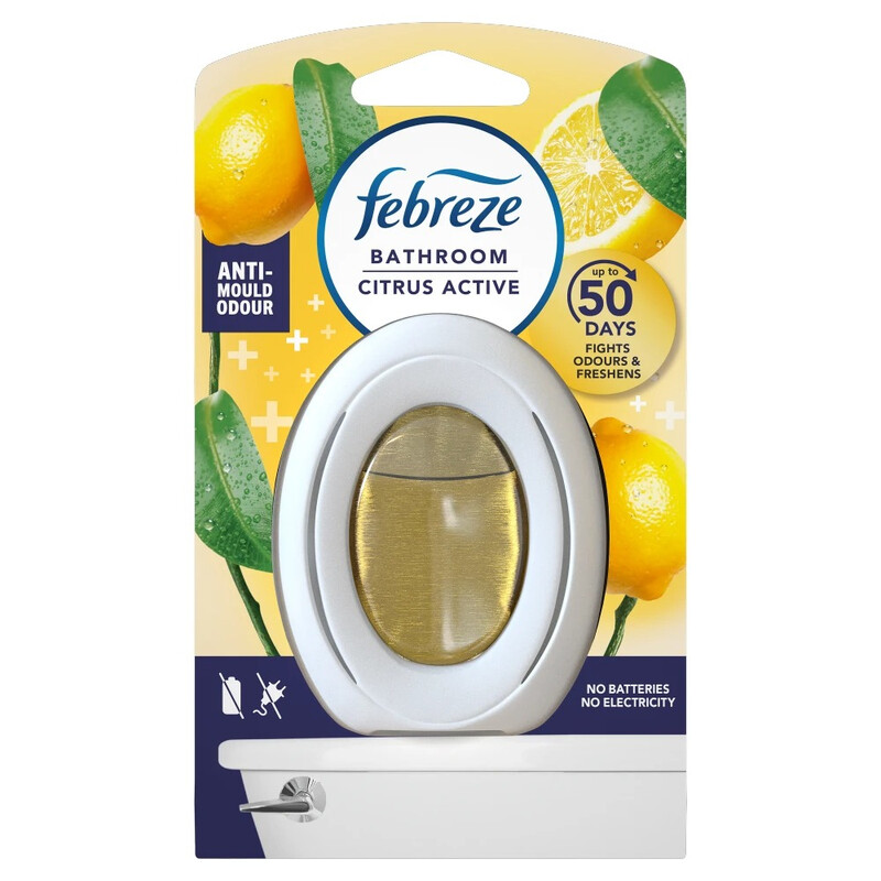 Bathroom, Continuous Air Freshener Citrus AntiMould Odour 1 Count