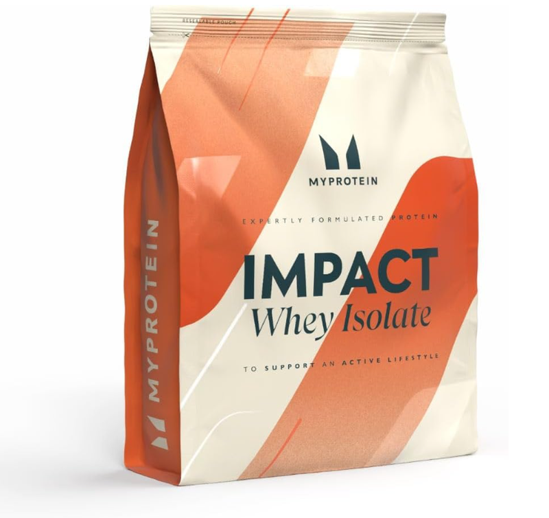 Myprotein Impact Whey Isolate Vanilla Protein Nutrition Powder Flavour - 2.5Kg