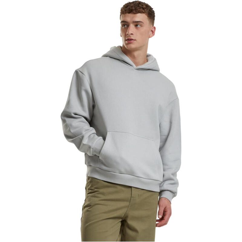 Urban Classics Flauschiger Hoodie Sweat & Fleece - Kapuzenpullover lightasphalt 4XL
