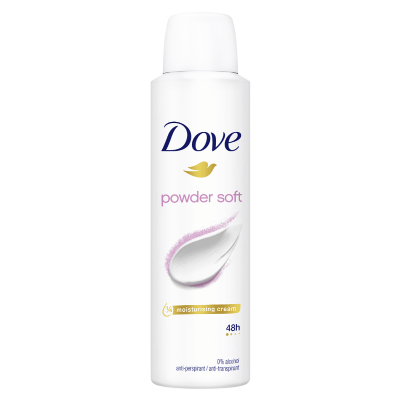 Dove deodorantpoeder zacht 150 ml