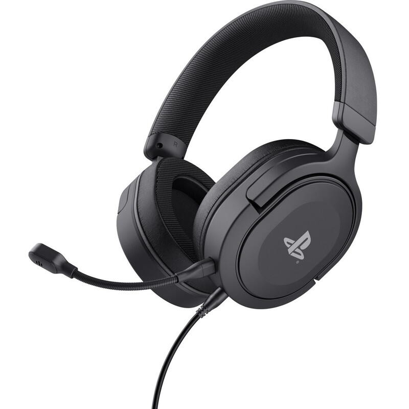Trust GXT 498 Forta - Gaming Headset - Bedraad - Officieel Gelicentieerd voor PS5 - 50 mm drivers - Over-ear - Zwart
