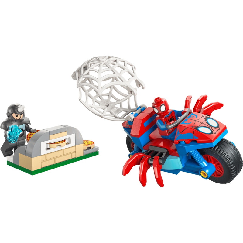 Marvel Spidey & His Amazing Friends 11206 Spidey on his Motorcycle vs. Rhino