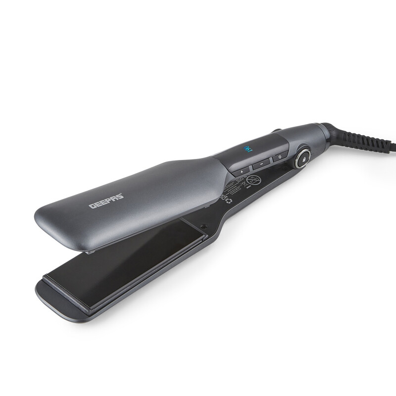 Thermo Ceramic Hair Straighteners, Adjustable Temperature 150 to 230°C, Auto Shut-Off
