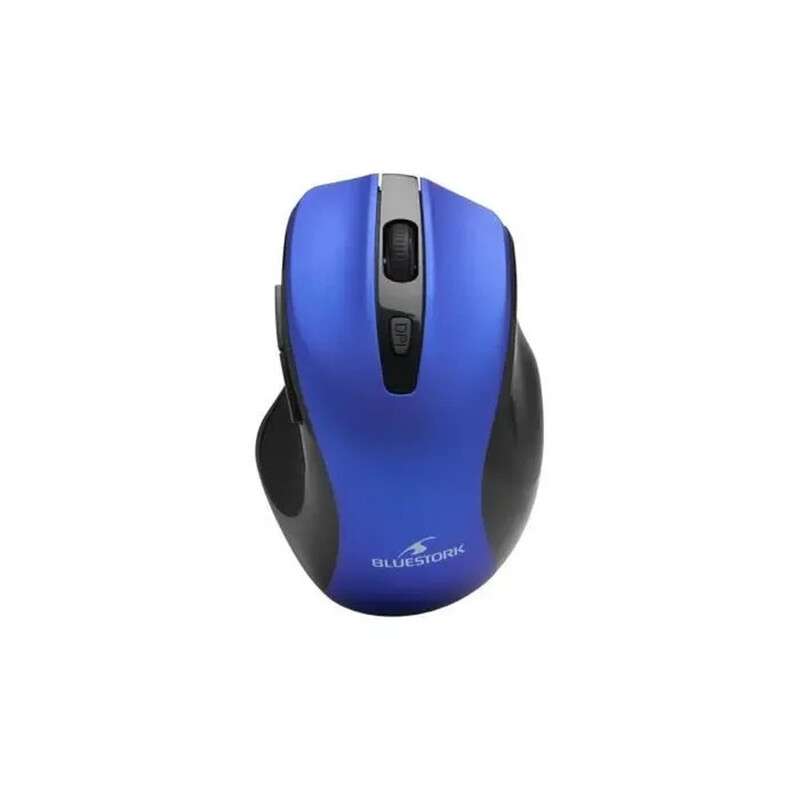 Mouse Dual Mode -Rechargeable - 800/1200/1600 DPI 6 Buttons - Blue