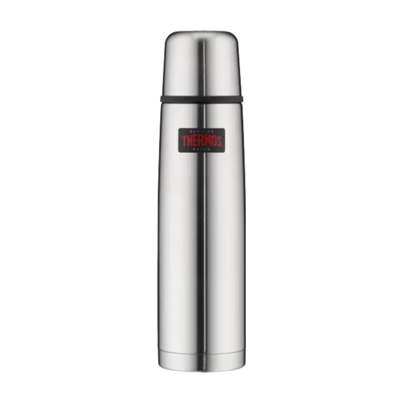 Thermos Lunch & Carry thermosfles, roestvrij staal, mat, 1,00 l