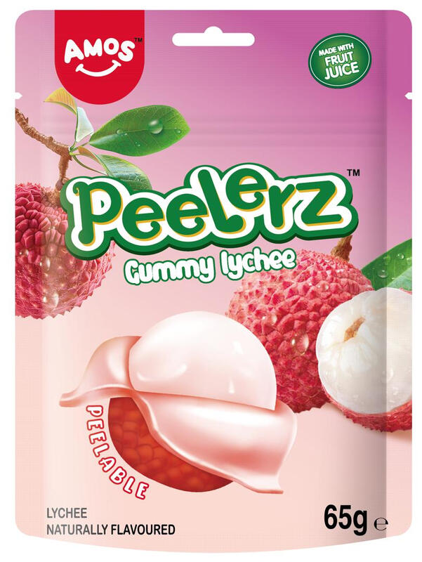 Peelerz Gummy Lychee Peg Bag 65g