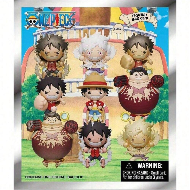One Piece Luffy Gear-Serie PVC-Überraschungstüte Figurentüte Clip Einheitsgröße 1 Stk zufälliger Charakter Mystery-Box inklusive Luffy Snakeman Gear 5 Sonnengott Nika authentisches Merchandise Premium-Sammlerstück Unboxing-Überraschung Geburtstagsgeschenk
