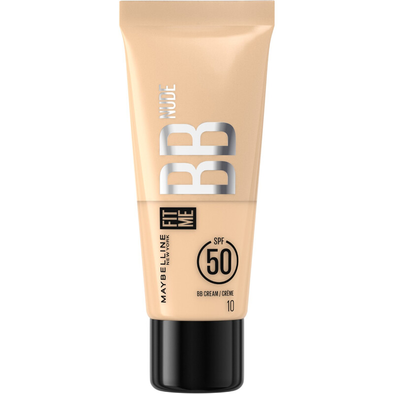 Maybelline New York Fit Me BB Crème Nude SPF50 30ml Teinte 10