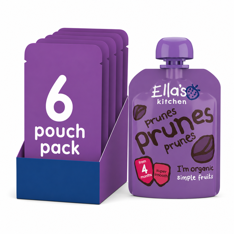 Ella's Kitchen BIO Pruimen 4 M+ 70 g x 6