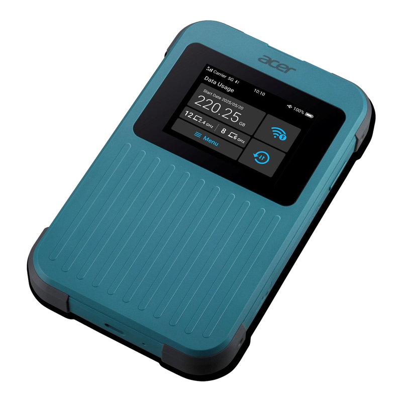 Acer Connect M4E - 20 GB Draadloze Dual-Band Mifi Router (2,4 GHz/5 GHz) 5 G