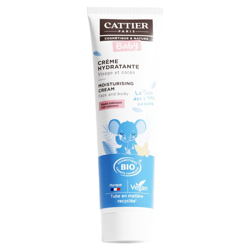 Cattier Crème Hydratante Visage Et Corps Bébé- 100Ml - Image 5