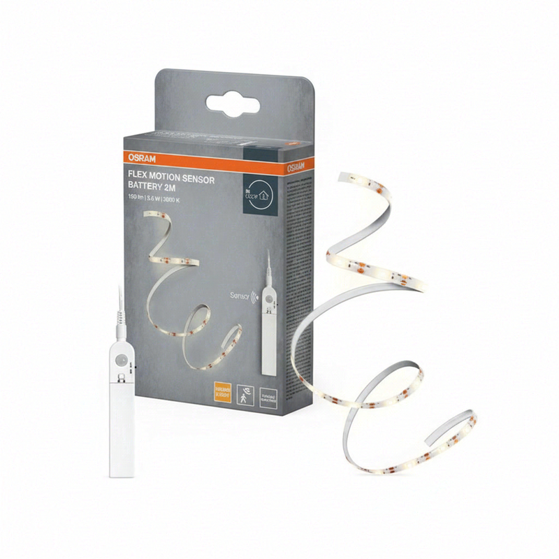 OSRAM LED-Streifenleuchte mit Bewegungsmelder, Weiß
