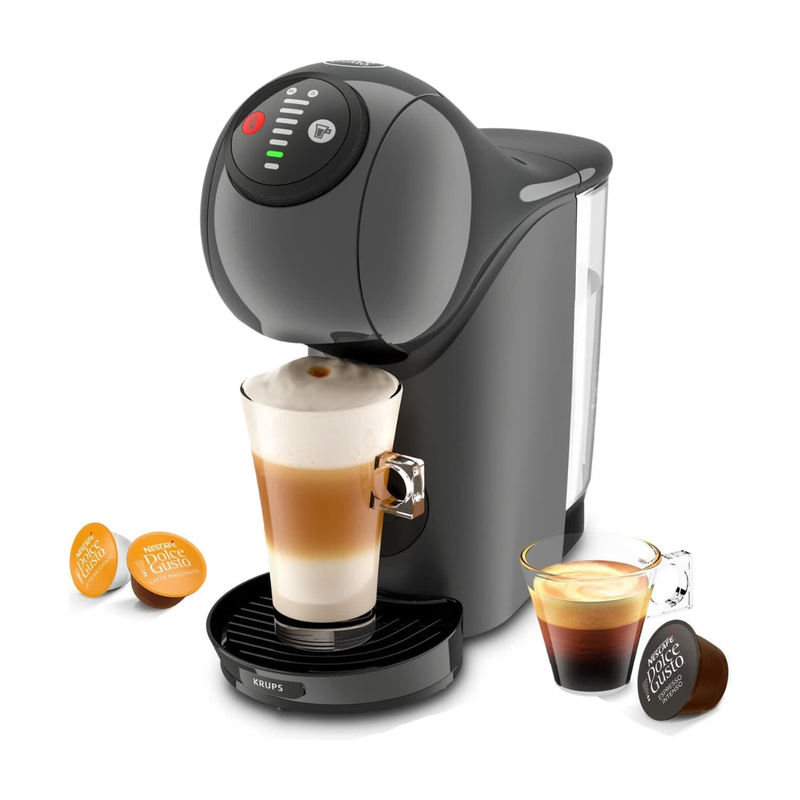 Krups Genio S KP243B - koffiemachine - 15 bar XL antraciet