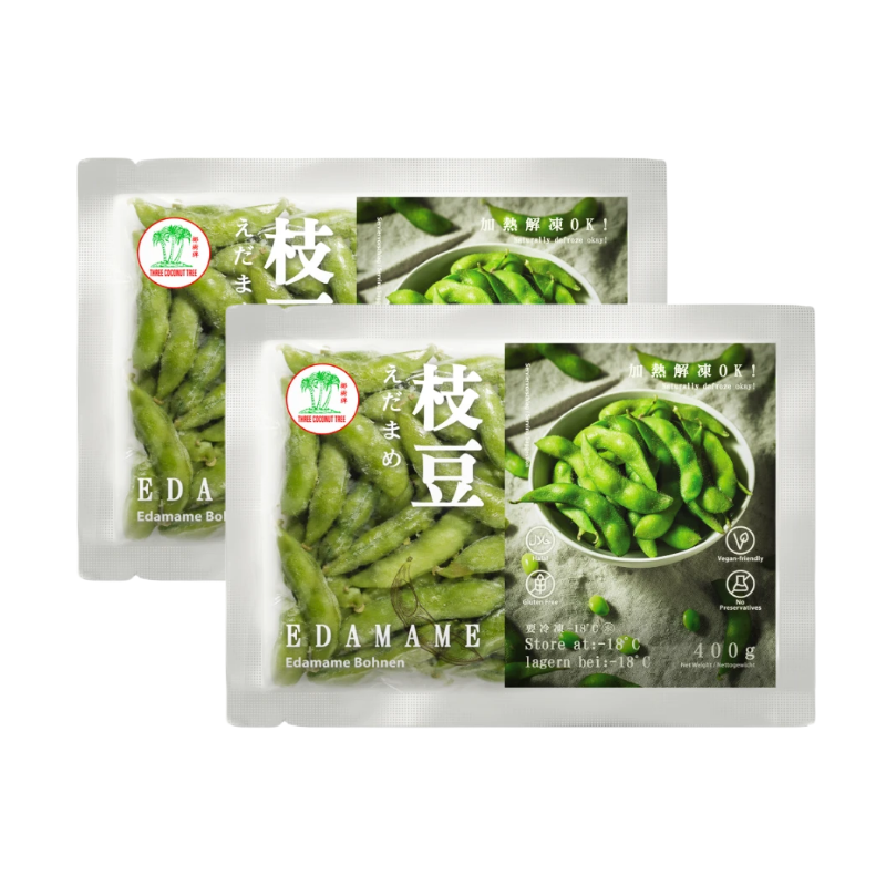 【Barbecue】 TCT Edamame Sojabonen Met Vruchten 400 g * 2