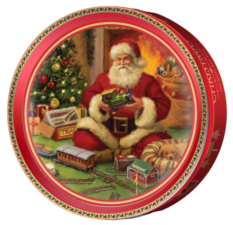 GPR Classic Butterkekse (Weihnachten) 3% (Runde Dose) 340 g (Zufällig versendet)