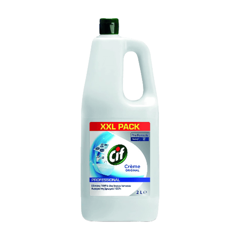 CIF Crème à récurer professionnelle non abrasive rinçage facile surfaces 2