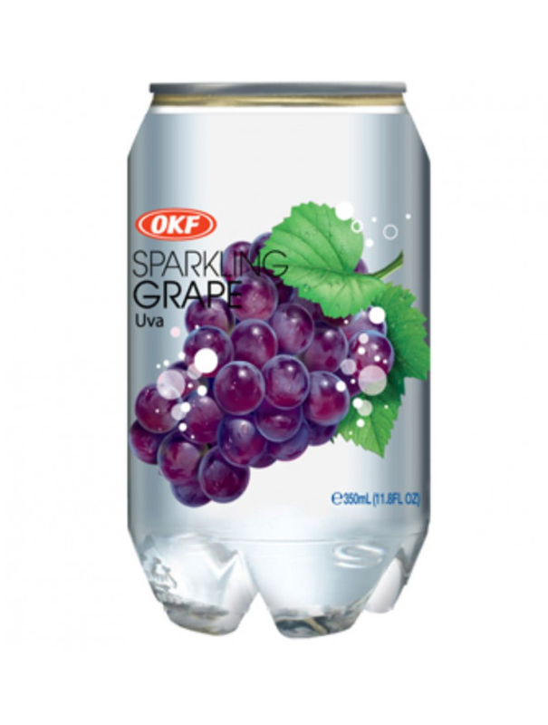 OKF Kohlensäurehaltiges Getränk Traube Dose 350 ml