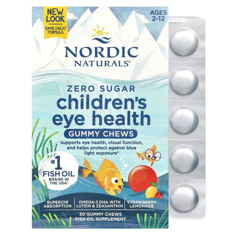 Eye Health Gummies for Children Strawberry Lemonade - 30 Gummies