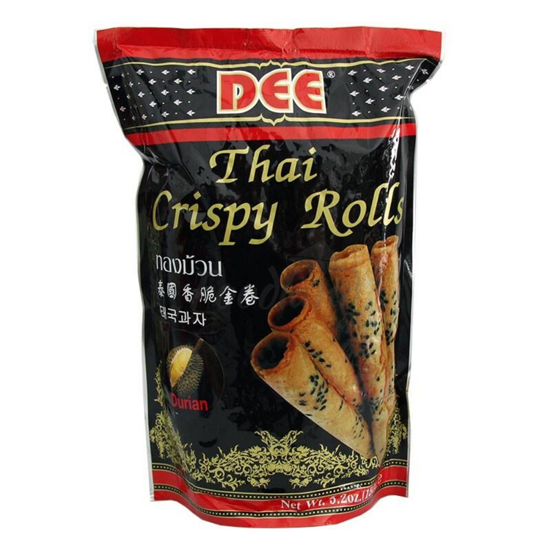 Dee Golden/Light Crispy Rolls Durian Flavour 150G