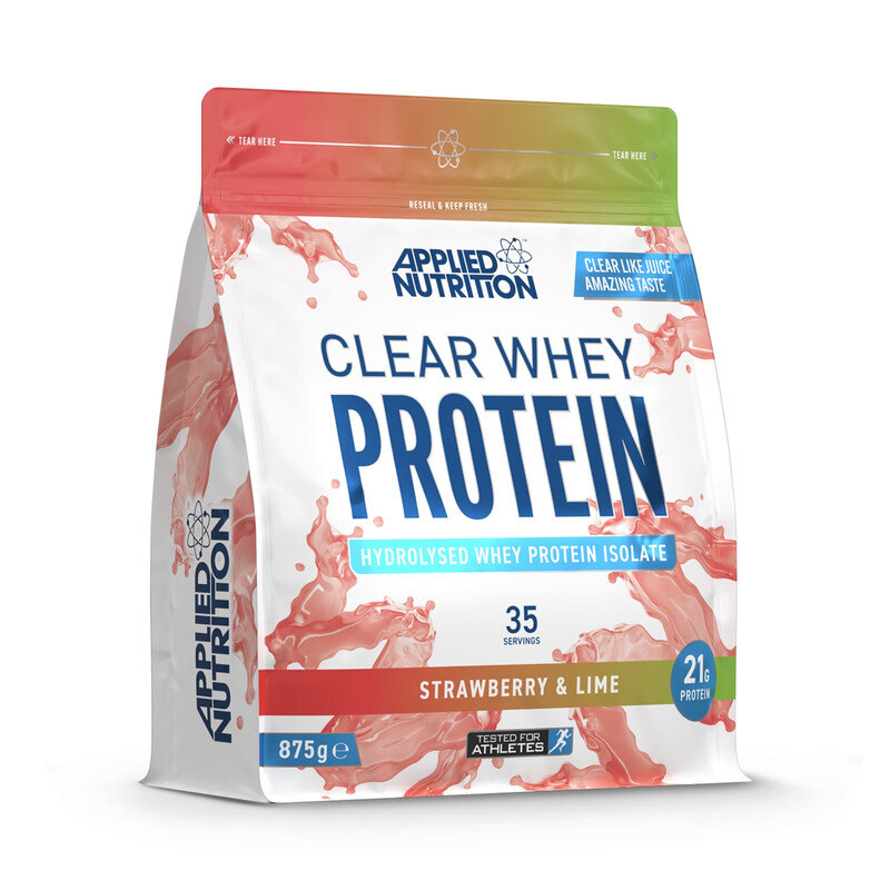Applied Nutrition Clear Whey Protein Nutrition Powder Strawberry & Lime Flavour - 875g