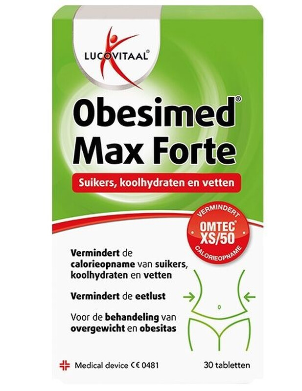 Lucovitaal Obesimed Max Forte 30 tabletten 19 g