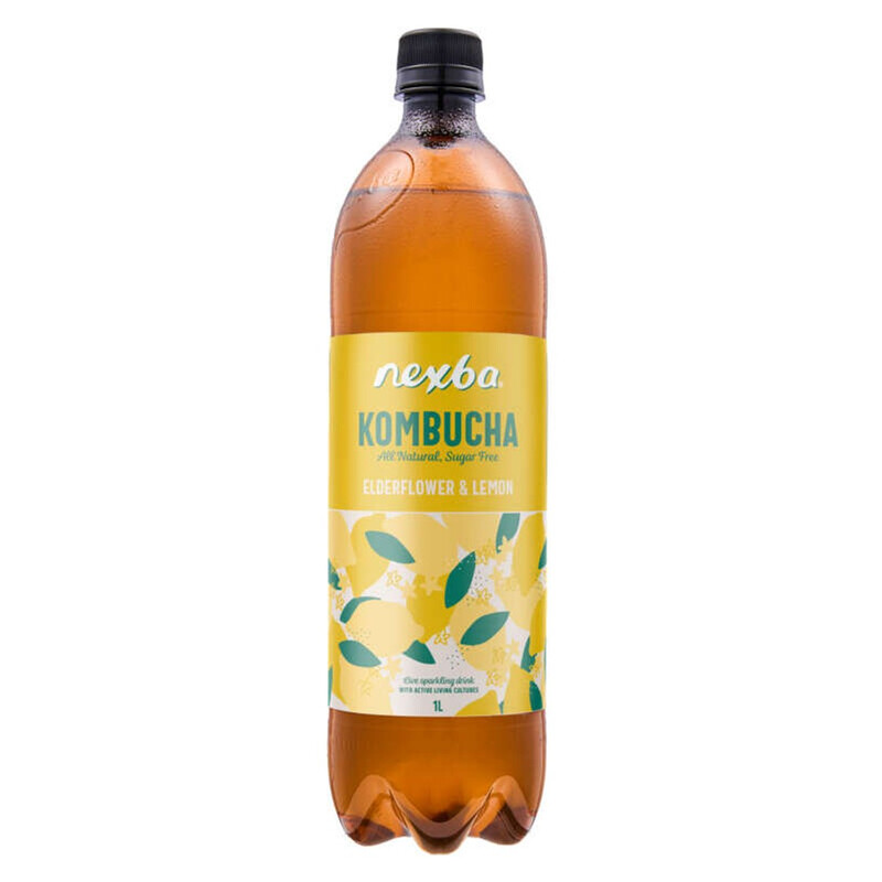 Nexba kombucha fleur de sureau citron - vue 1