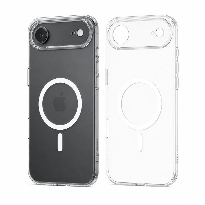 JOYROOM Magesafe magnetische transparente kabellose Ladehülle für iPhone 17 Air JR17FG07 (TPU+PC)