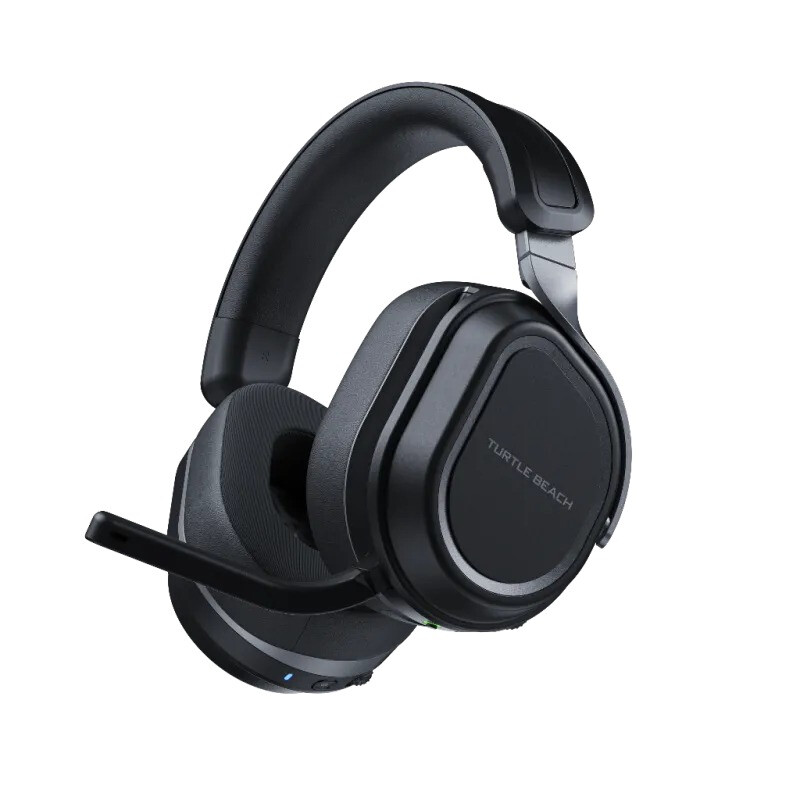 Turtle Beach Stealth 700 Casque gaming sans fil - PC, PS5, Xbox Series X|S et Switch 2 - haut-parleurs de 60 mm - double transmetteur - connectivité 2,4 GHz + Bluetooth - 80 h d'autonomie - tampons d'oreille en mousse à mémoire de forme - Noir