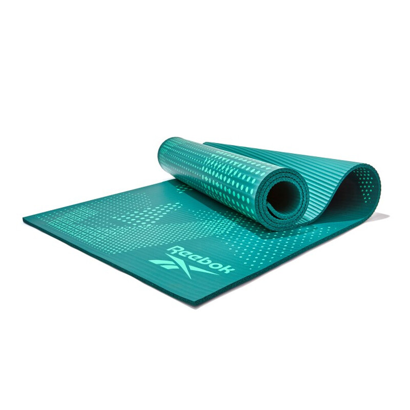 Reebok Tapis de yoga fitness 173x61x0,7 cm Vert