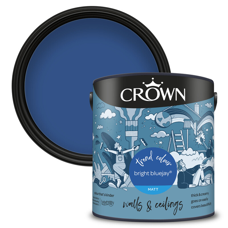 Matt Emulsion Bright Bluejay 2.5L