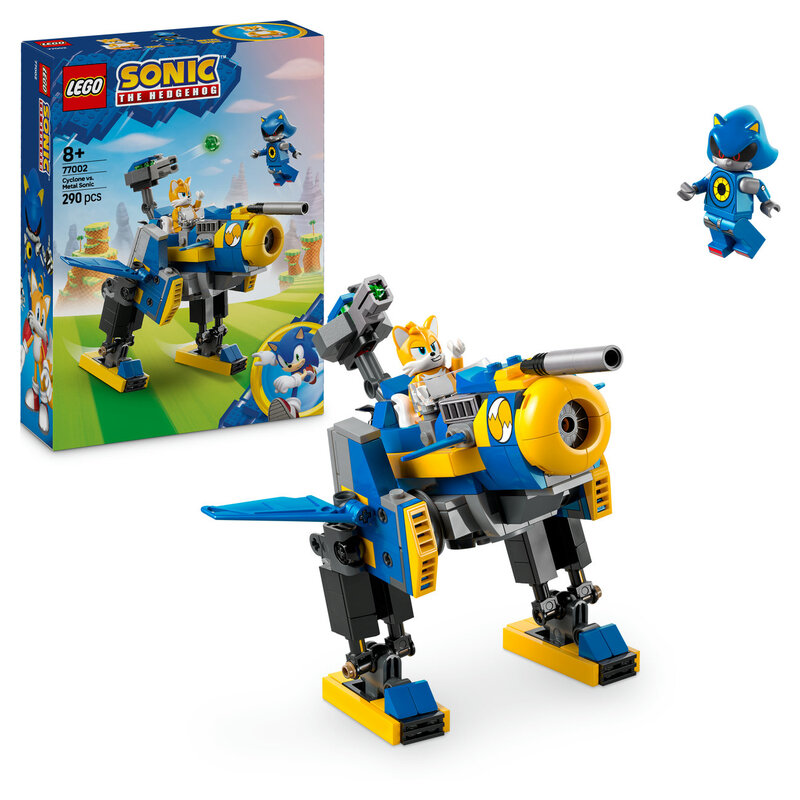 LEGO Sonic the Hedgehog 77002 Le Cyclone contre Metal Sonic - Set de Construction
