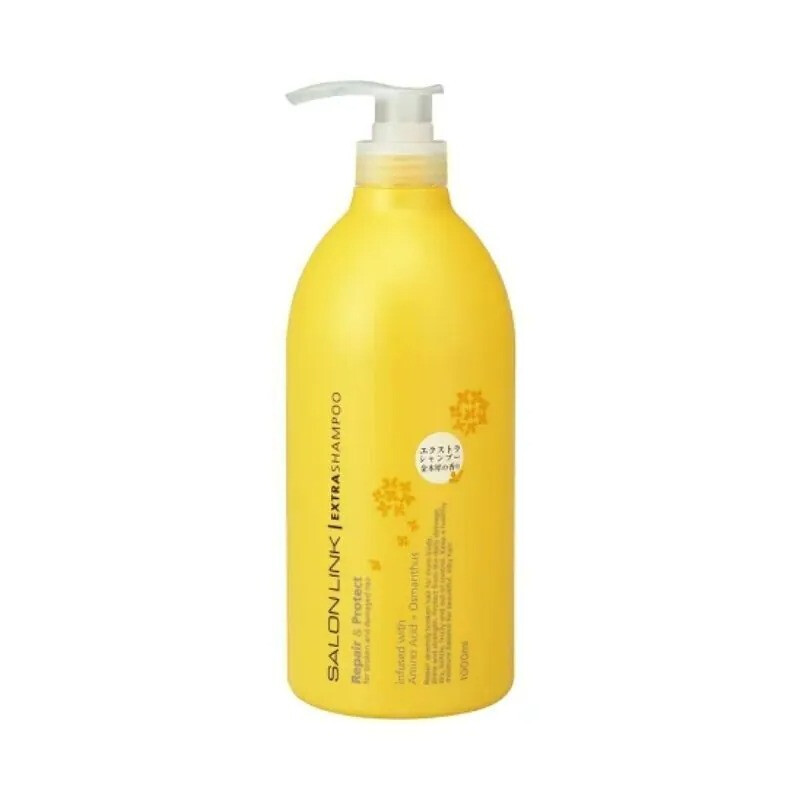 Kumano Yushi SALON LINK Intensieve Herstelshampoo (Osmanthusgeur) 1000 ml