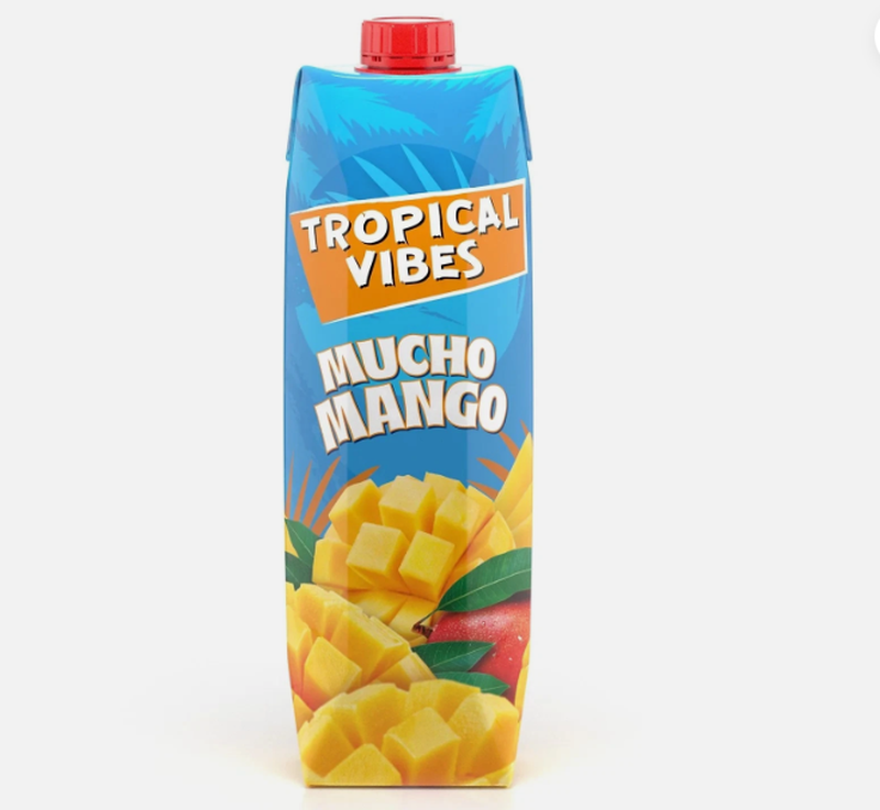 Tropical Vibes TETRA MUCHO MANGO 1L x 6 Packs