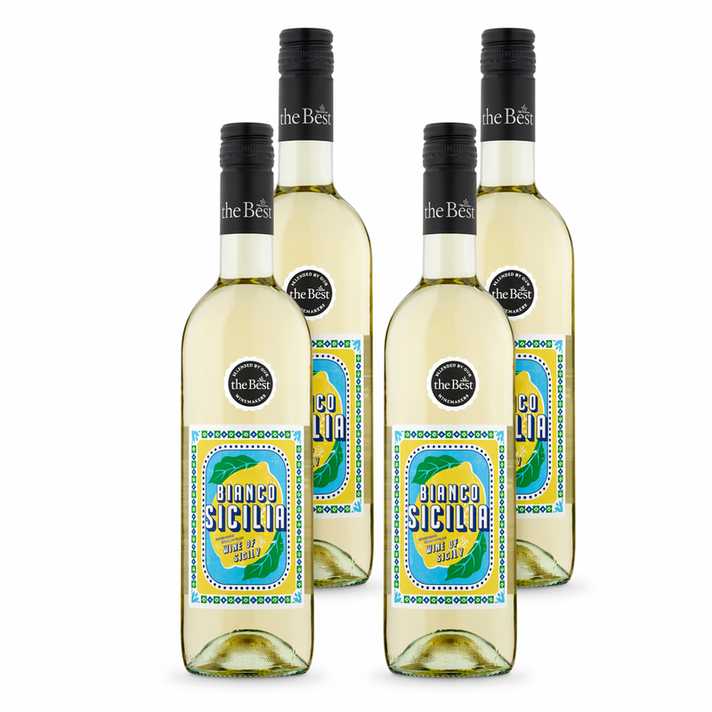 Case Deal - Morrisons The Best Sicilian White Blend 75cl