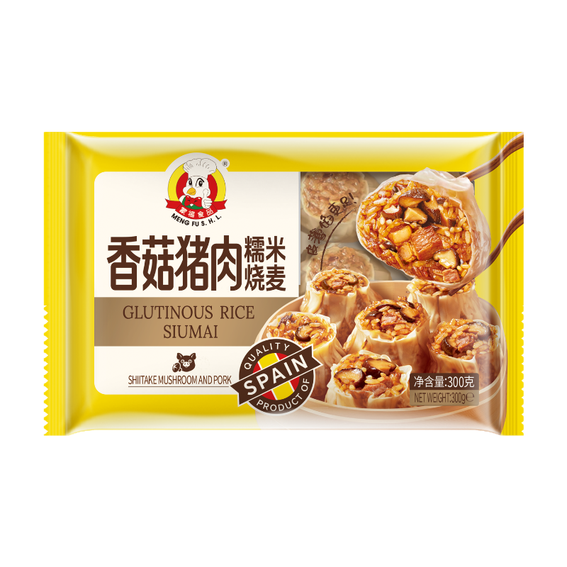 Meng Fu Shiitake Pork Glutinous Rice Siu Mai 300g