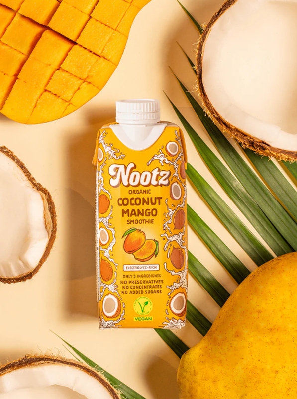 Nootz Coconut Milk Smoothie Mango 180Ml