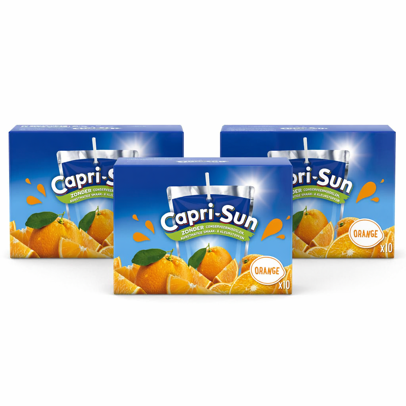 Capri-Sun Sinaasappel – 3 x 10-Pack